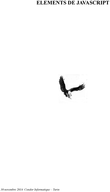 Product picture ELEMENTS DE JAVASCRIPT